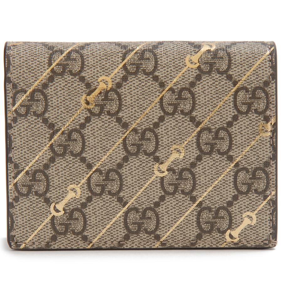 GUCCI（グッチ） 二つ折り財布 レディース ベージュ 774332 FACYR 8548