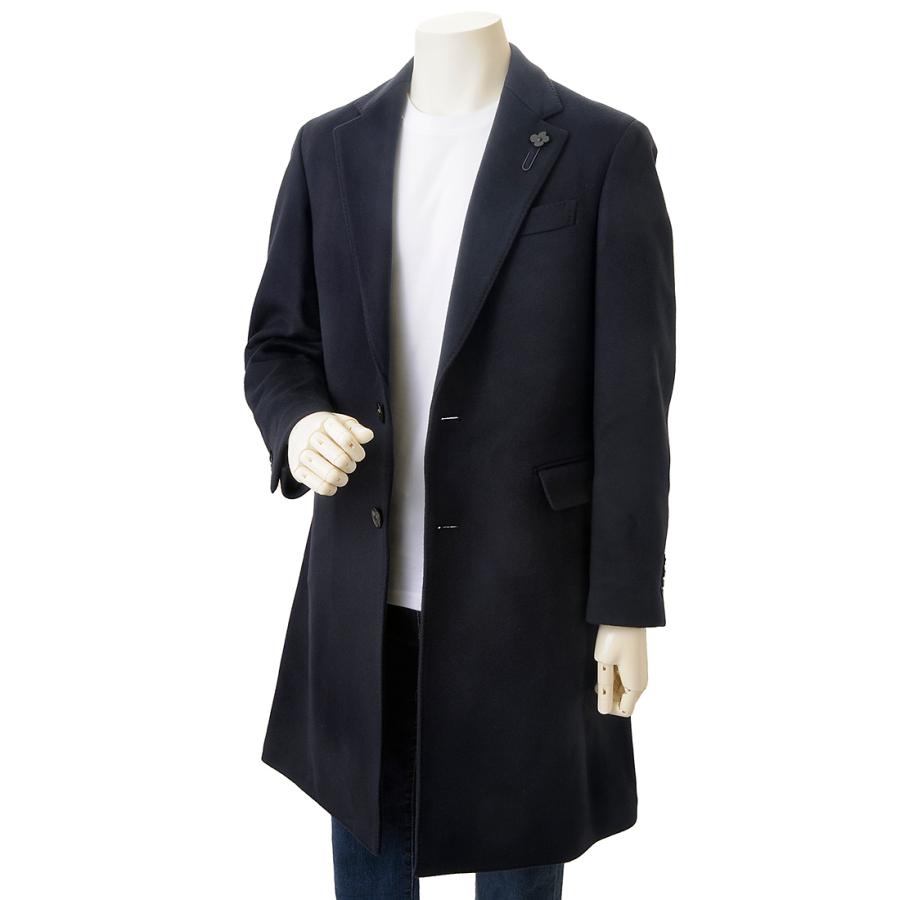 LARDINI（ラルディーニ） チェスターコート メンズ ネイビー ITC61603