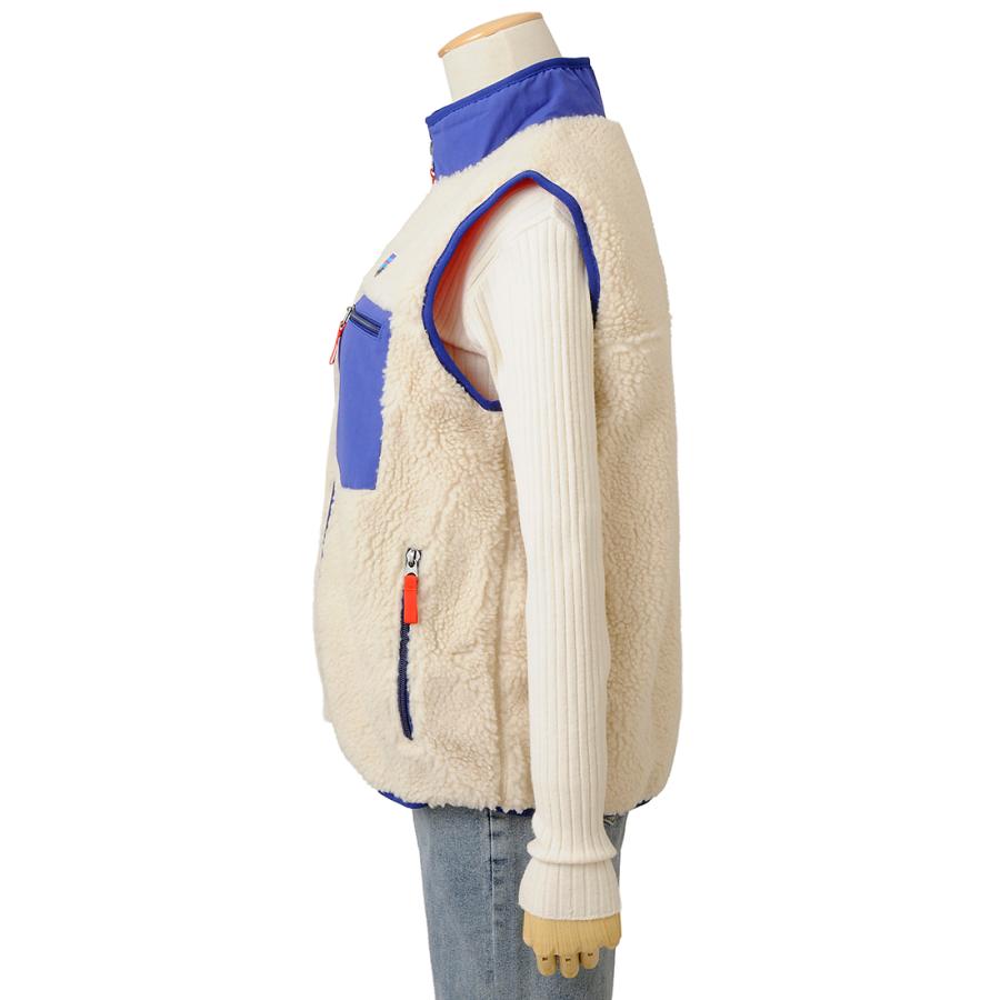 patagonia（パタゴニア） フリースベスト レディース キッズ ベージュ