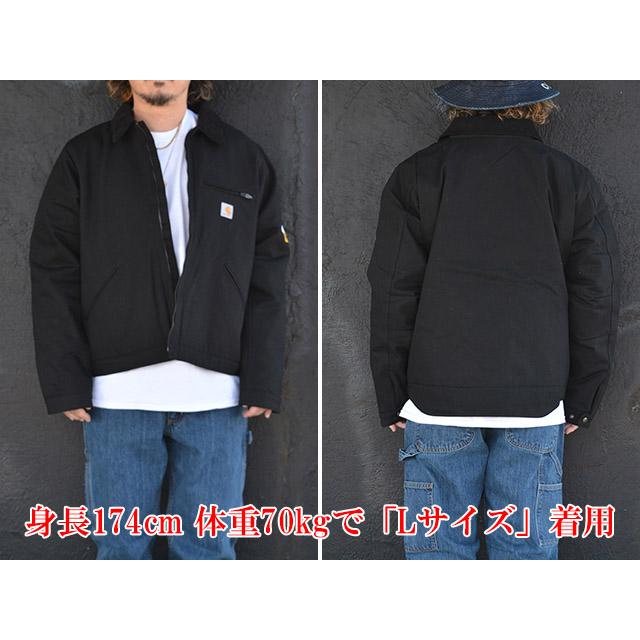 全2色【Carhartt/カーハート】「DUCK DETROIT Jacket/ダックデトロイト