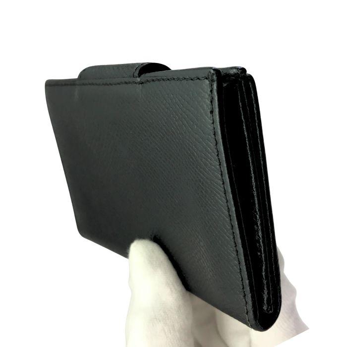 中古】BVLGARI ブルガリ カードケース 名刺入れ【ほぼ新品】ブラック