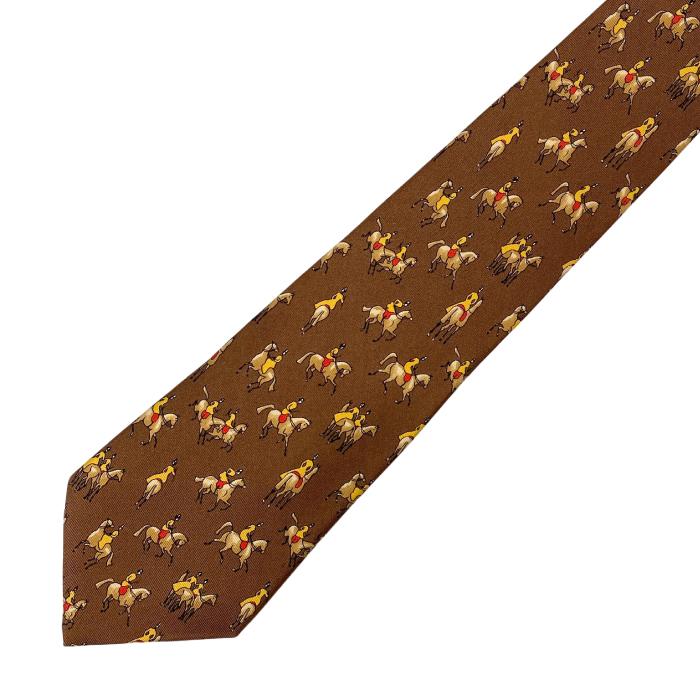 HERMES（エルメス） 【中古】【非常に良い】HERMES ネクタイ ブランド