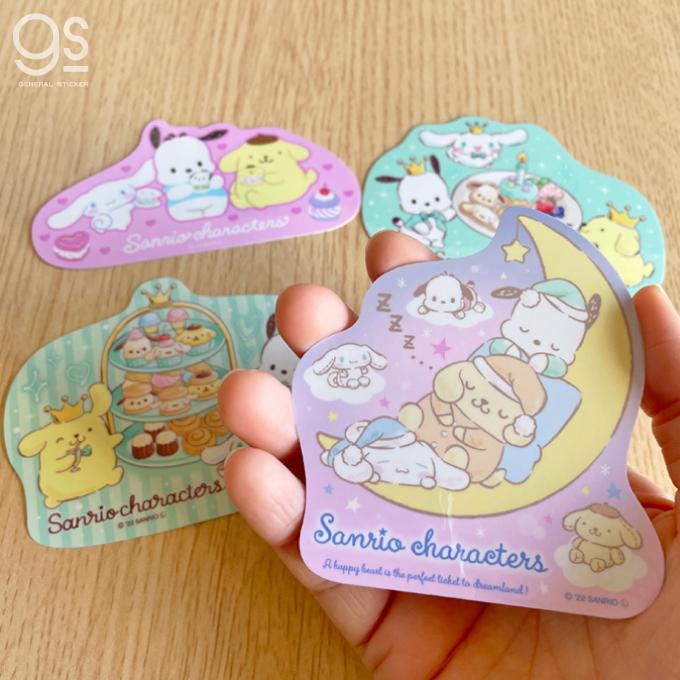 全4種セット シナモロール×ポムポムプリン×ポチャッコ キャラクター