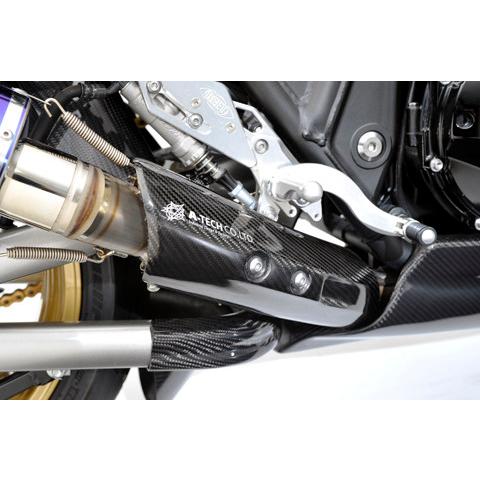 A-TECH（エーテック） マフラーヒートガード 素材：綾織ドライカーボン