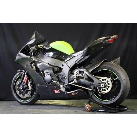 A-TECH（エーテック） アンダーカウルSTD 素材：FRP黒(FB) Ninja ZX