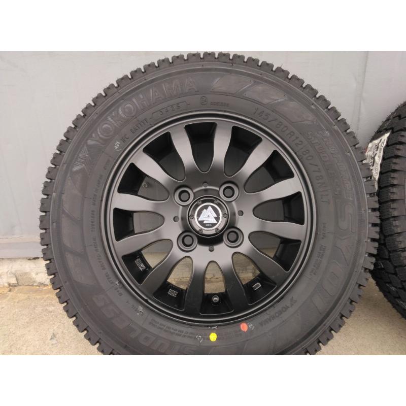 ヨコハマタイヤ（YOKOHAMA TIRE） スタッドレス 新品 145/80R12 軽用