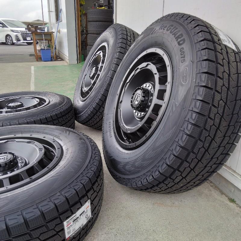 iceGUARD 新品 国産 スタッドレス タイヤホイールセット JEEP JL JK