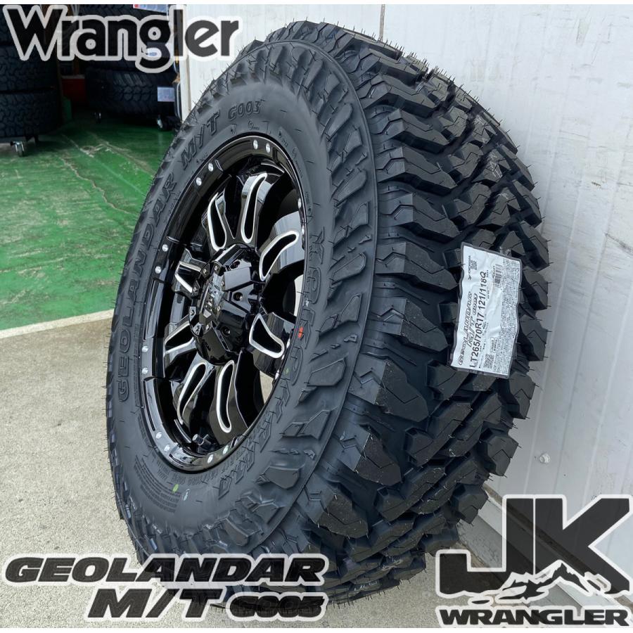 GEOLANDAR ラングラー JK JL タイヤホイールセット 4本セット 1台分