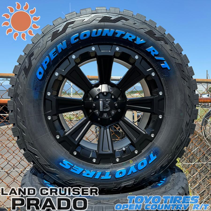 OPEN COUNTRY プラド(150系,120系) 17インチ タイヤホイールセット 4本