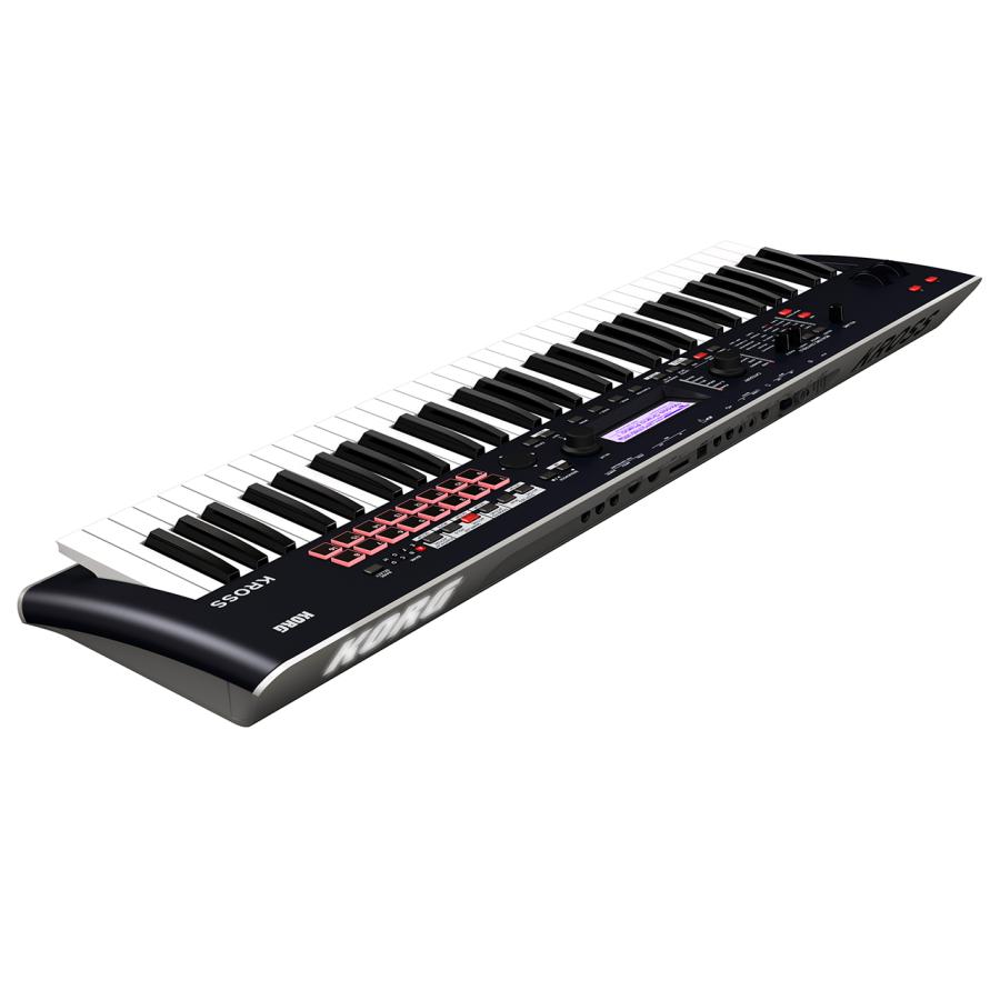 KORG（コルグ） KROSS2-61-DB 専用ケース・ペダル セット 61鍵盤