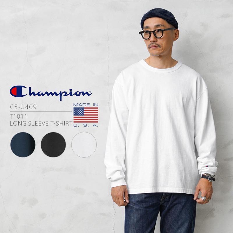 MADE IN USA（Champion） Champion チャンピオン C5-U409 T1011 長袖T