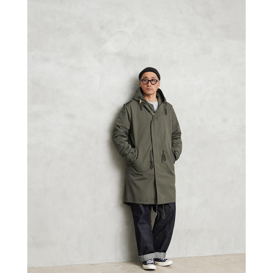 HOUSTON（ヒューストン） WAIPER別注 M-51パーカ モッズコート NARROW