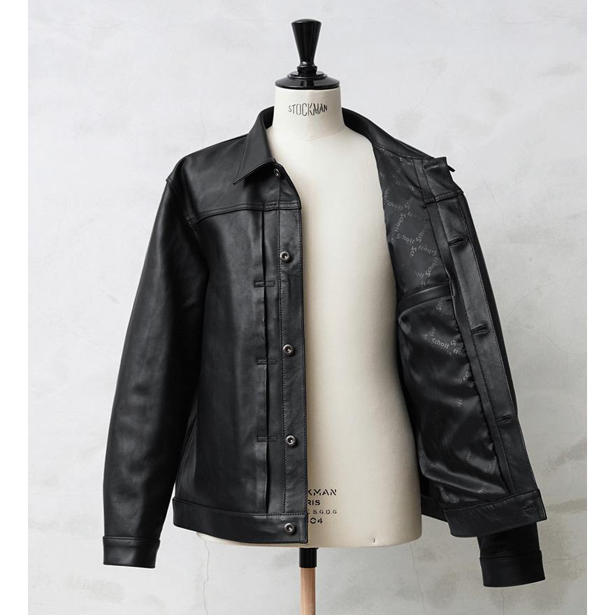 Schott N.Y.C（ショット） Schott SHEEP LEATHER 1st T-BACK