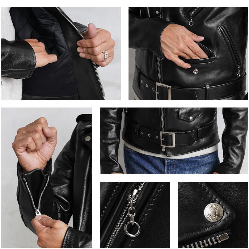 Schott N.Y.C（ショット） Schott USA LINE 618HH ホースハイド ダブル