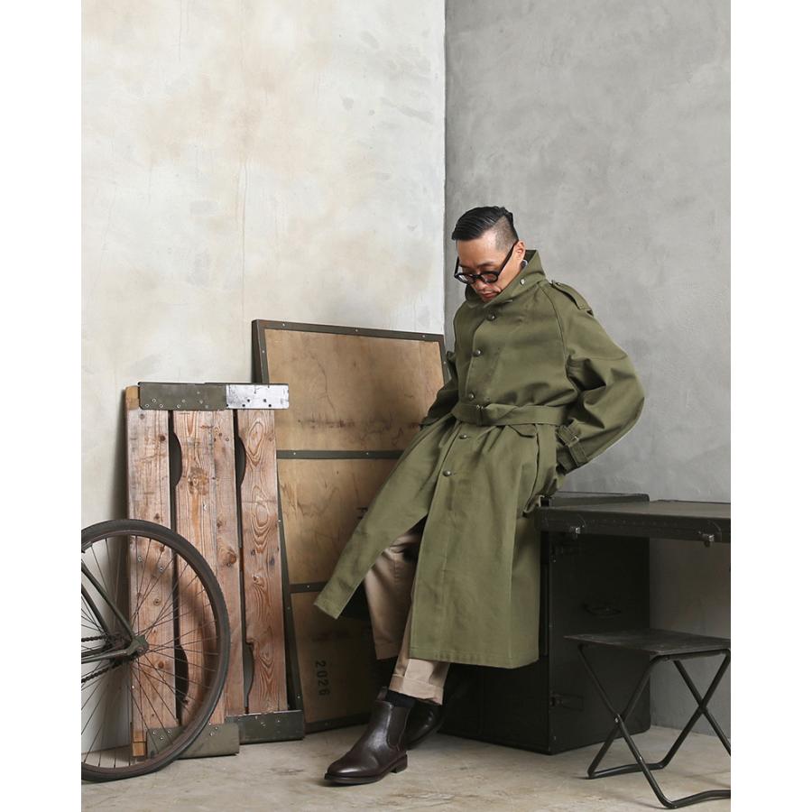 WAIPER.inc フランス軍 MOTORCYCLE COAT モーターサイクルコート