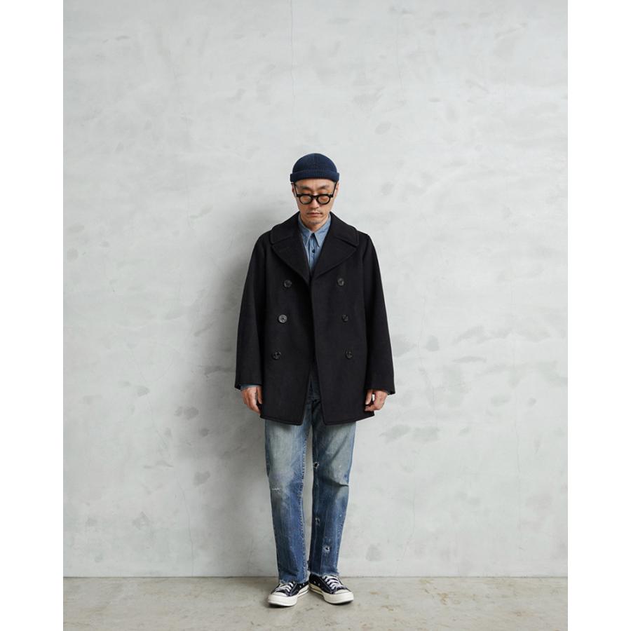 MILITARY（ミリタリー） 実物 USED 米軍 U.S.NAVY 70's MELTON