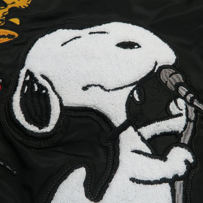Flag staff（フラッグスタッフ） スタジャン SNOOPY PEANUTS 431012 白