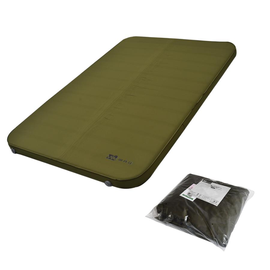 WAQ 【お得なセット価格】WAQ RELAXING CAMPMAT ダブルサイズ 厚さ10cm