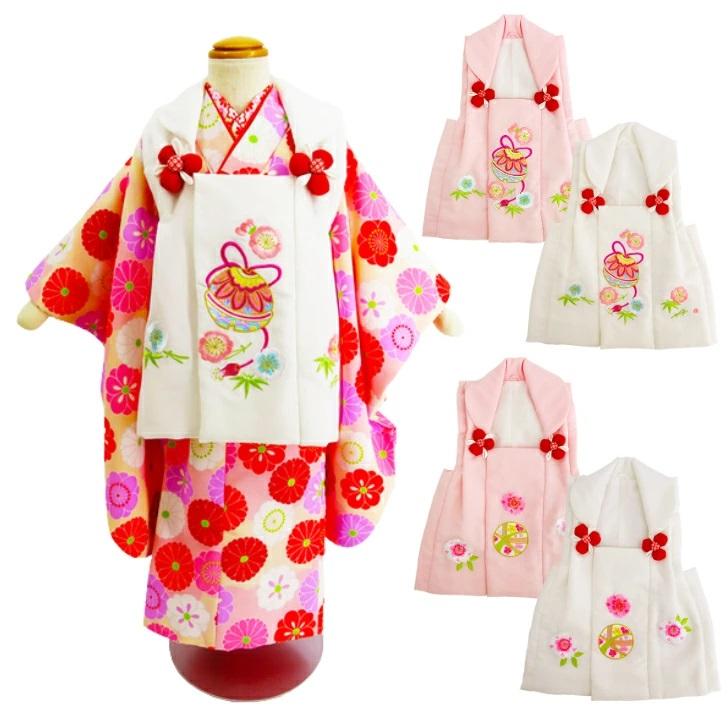 被布 ひふ 被布コート 七五三被布 京都 花ひめ 毬 鈴 3歳用 三才用