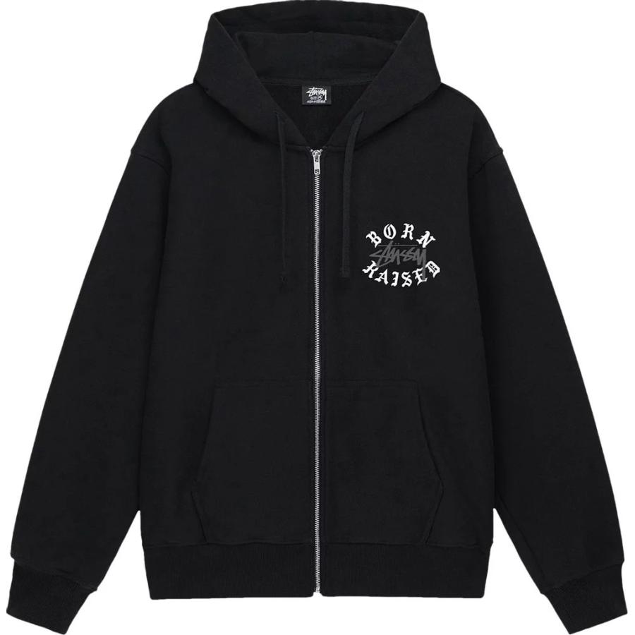 STUSSY（ステューシー） ST〓SSY & BORN X RAISED LOGO ZIP HOODIE
