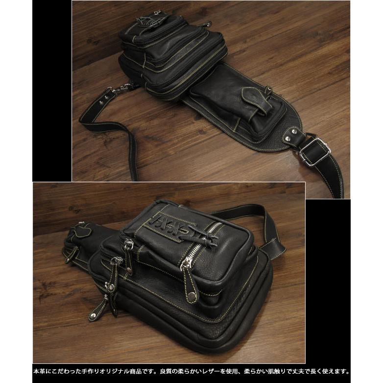 本革 ボディバッグ 斜めがけバッグ ワンショルダーバッグ ショルダー