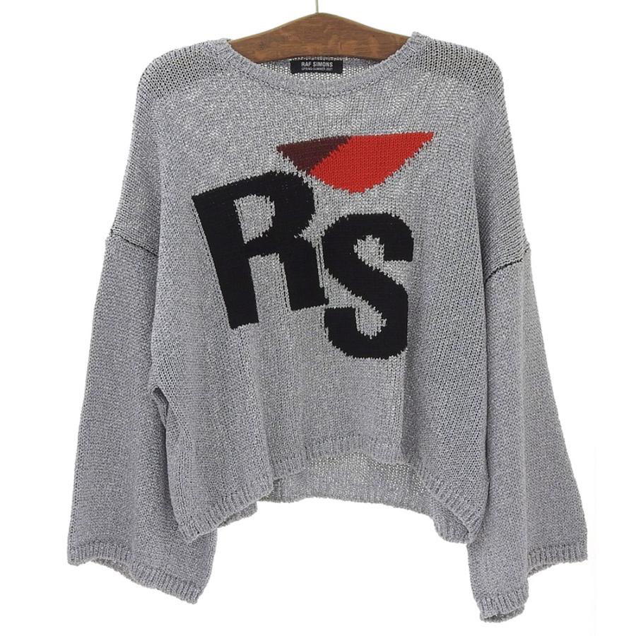 美品 RAF SIMONS ラフシモンズ RS オーバーサイズニット トップス
