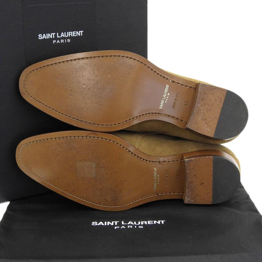 美品 SAINT LAURENT PARIS サンローランパリ スエード ジョッパー