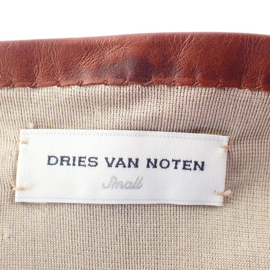 新品同様 DRIES VAN NOTEN ドリスヴァンノッテン レザー ロング
