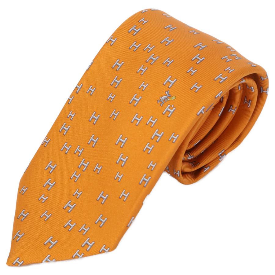 新品未使用 HERMES エルメス H006349T 06 Hラパン シルクツイル タイ