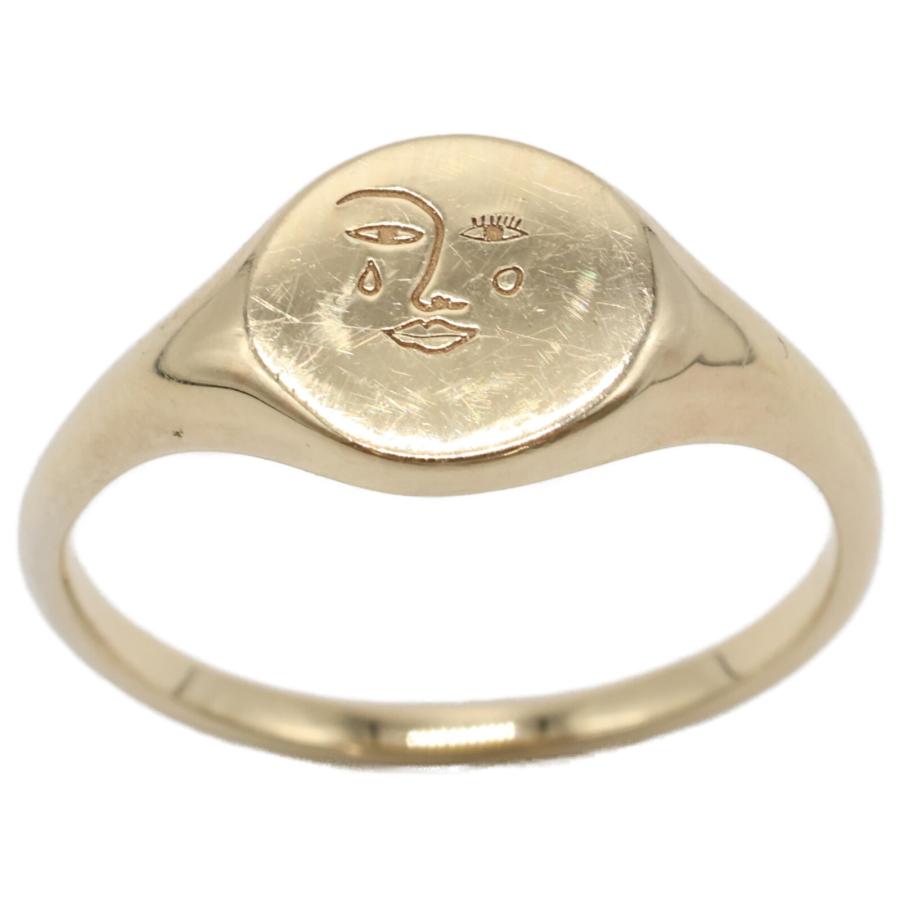 ete（エテ） 美品 ete bijoux ビジュー K10 シグネット リング・指輪