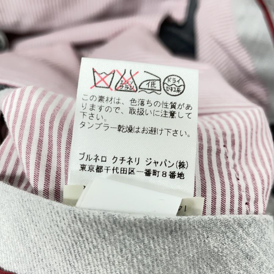 BRUNELLO CUCINELLI ブルネロクチネリ DT9219107 グレー ウール カーゴ