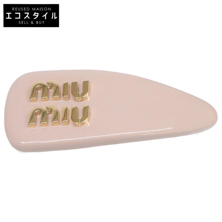 miu miu（ミュウミュウ） 新品同様 5IF092_069_F0236 パテントレザー