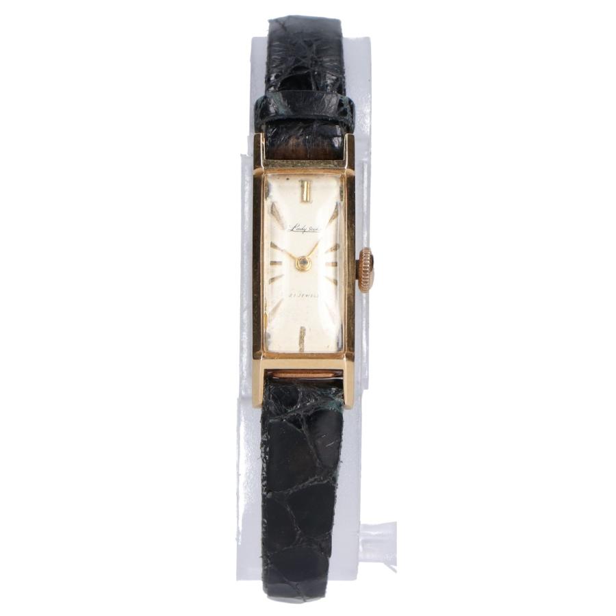 SEIKO（セイコー） Lady SEIKO アンティーク K18 21石 裏蓋鶴 手巻き