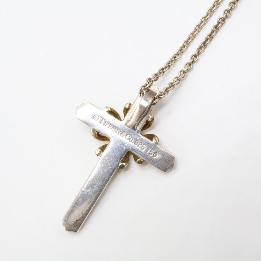 TIFFANY&Co.（ティファニー） 925 750 シグネチャークロス ネックレス