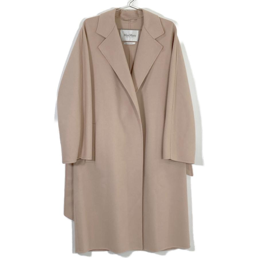 Max Mara マックスマーラ 【CUCITO A MANO】ピンク ウール ベルテッド