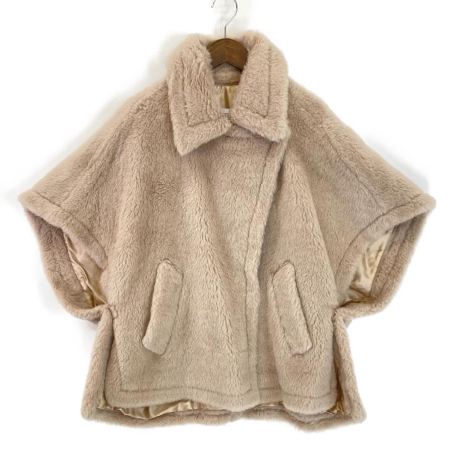 美品/22年製 Max Mara マックスマーラ 473608236 テディベア アルパカ