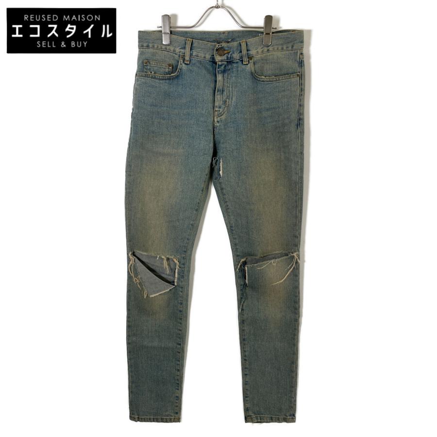 SAINT LAURENT PARIS サンローランパリ 15AW 399086 Y8511 ブルー ニー