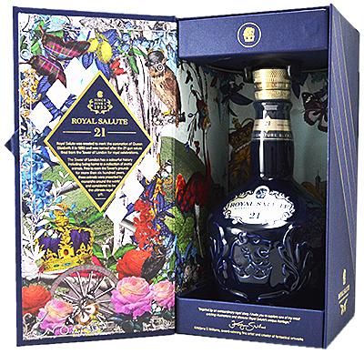 ローヤルサルート21年 40度 700ml 化粧箱付き ブレンデッドスコッチ