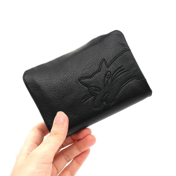 わちふぃーるど（WachiField） すごくやわらかチップ折り財布 黒 : わ