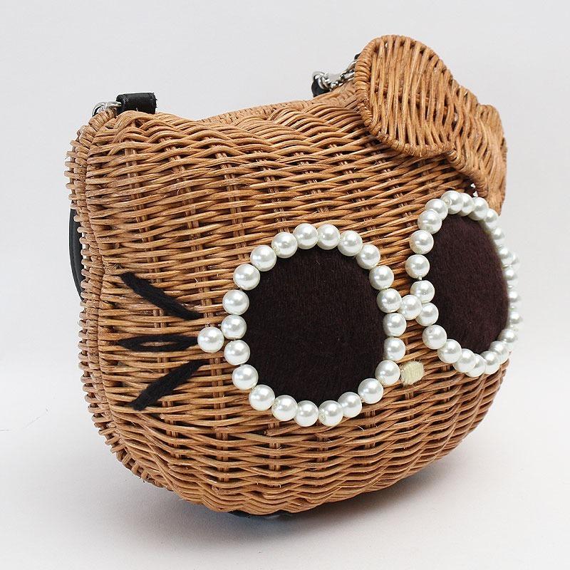 a-jolie（アジョリー） かごバッグ キティちゃんかごバッグ