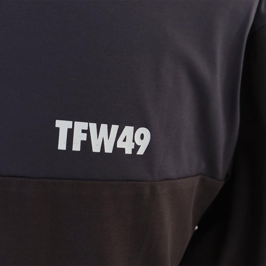 TFW49 TFW49 MOCKNECK PRINT LONG SLEEVE T モックネック プリント