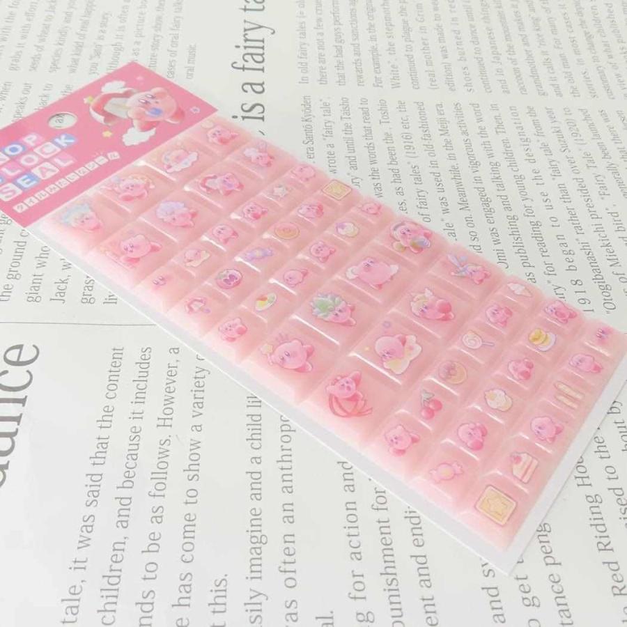 カミオジャパン 新品 星のカービィ シールシート ドロップブロック