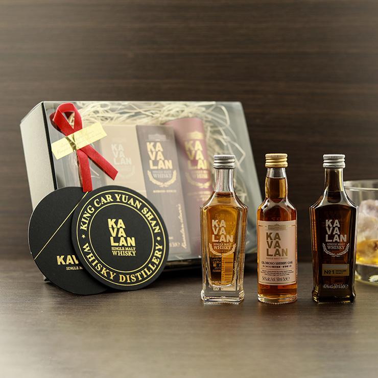 KAVALAN（カバラン） ウイスキー 台湾ウイスキー ミニチュア 3種セット