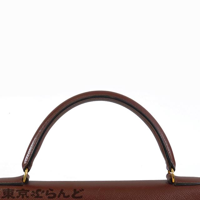 HERMES（エルメス） ケリー 32 〇S刻印 ブラウン 茶 ゴールド金具
