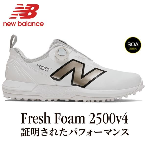 FRESH FOAM ニューバランス ゴルフスパイクレスシューズ Fresh Foam X