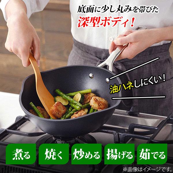 TNS LE CREUSET ル・クルーゼ シェフズパン・ダブルスパウト 24cm NC