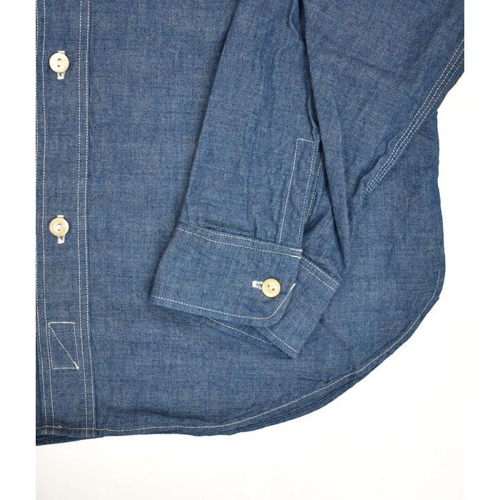 DELUXEWARE（デラックスウエア） シャツ ZEBRA.CHAMBRAY REAL VINTAGE