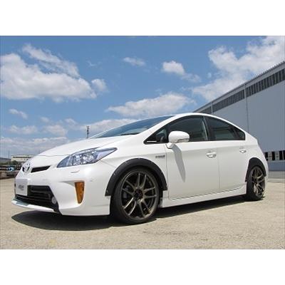 プリウス 30系 ローダウンルックオーバーフェンダー タイプ2 ダミー