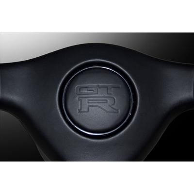 GT-R BNR32 レザーステアリング ステッチカラー：レッド 「長納期商品