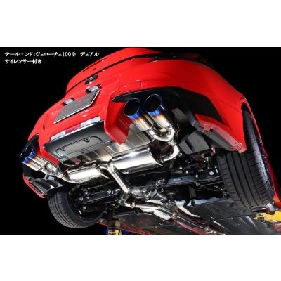 ZN8 GR86 左右出し デュアル リアピースマフラー ストレート レニー
